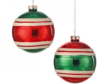 Retro Stripe Ornament
