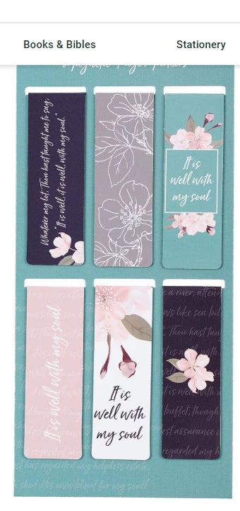 It Is Well Bookmark Set