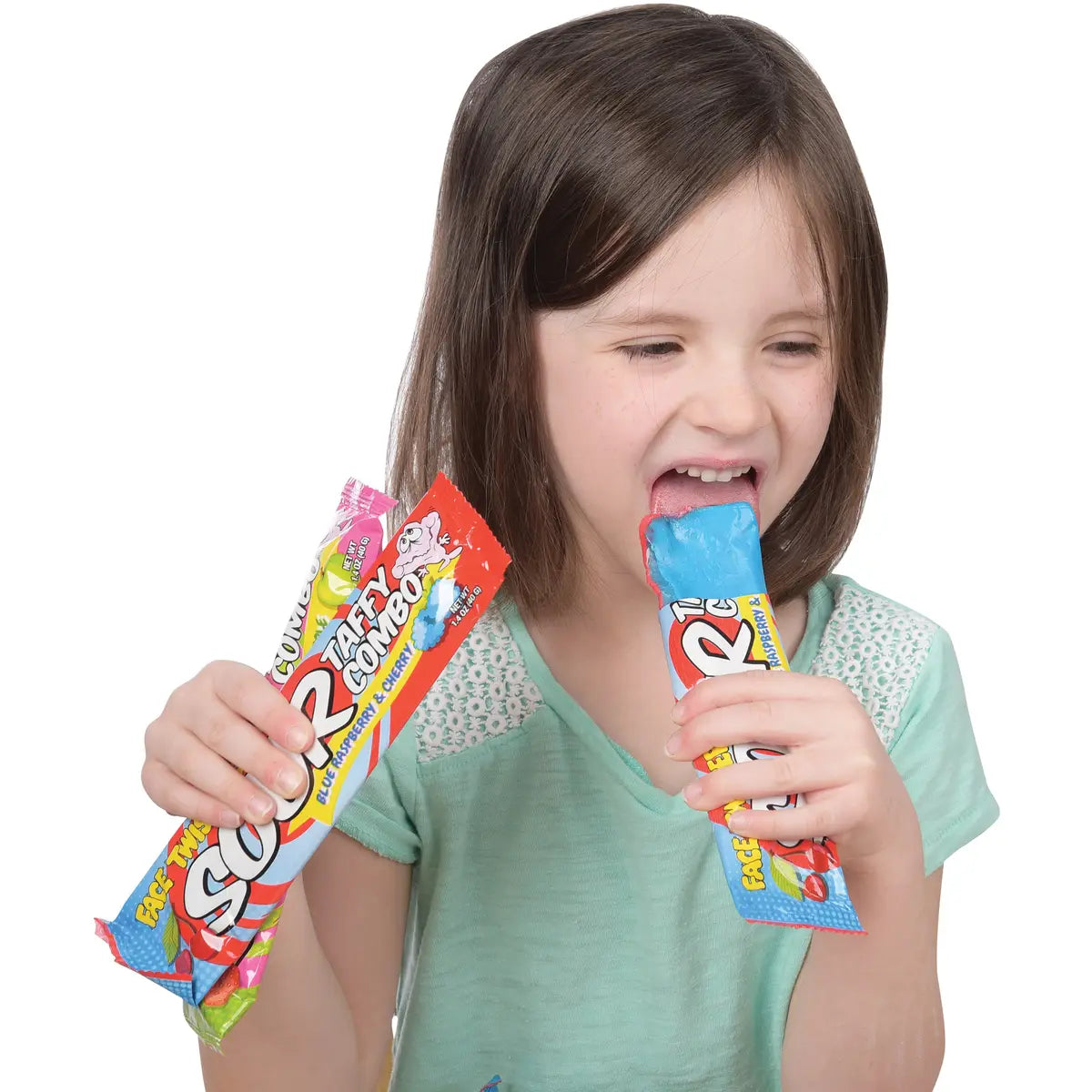 Sour Taffy Blue Raspberry & Cherry