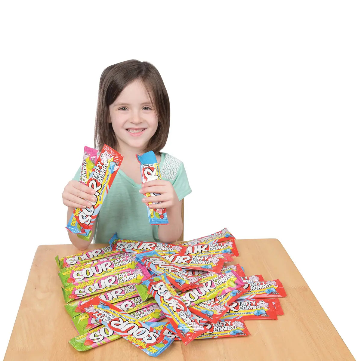 Sour Taffy Strawberry & Green Apple