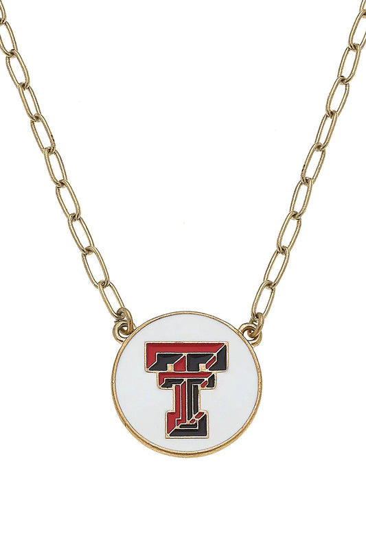 Texas Tech University Logo Necklace