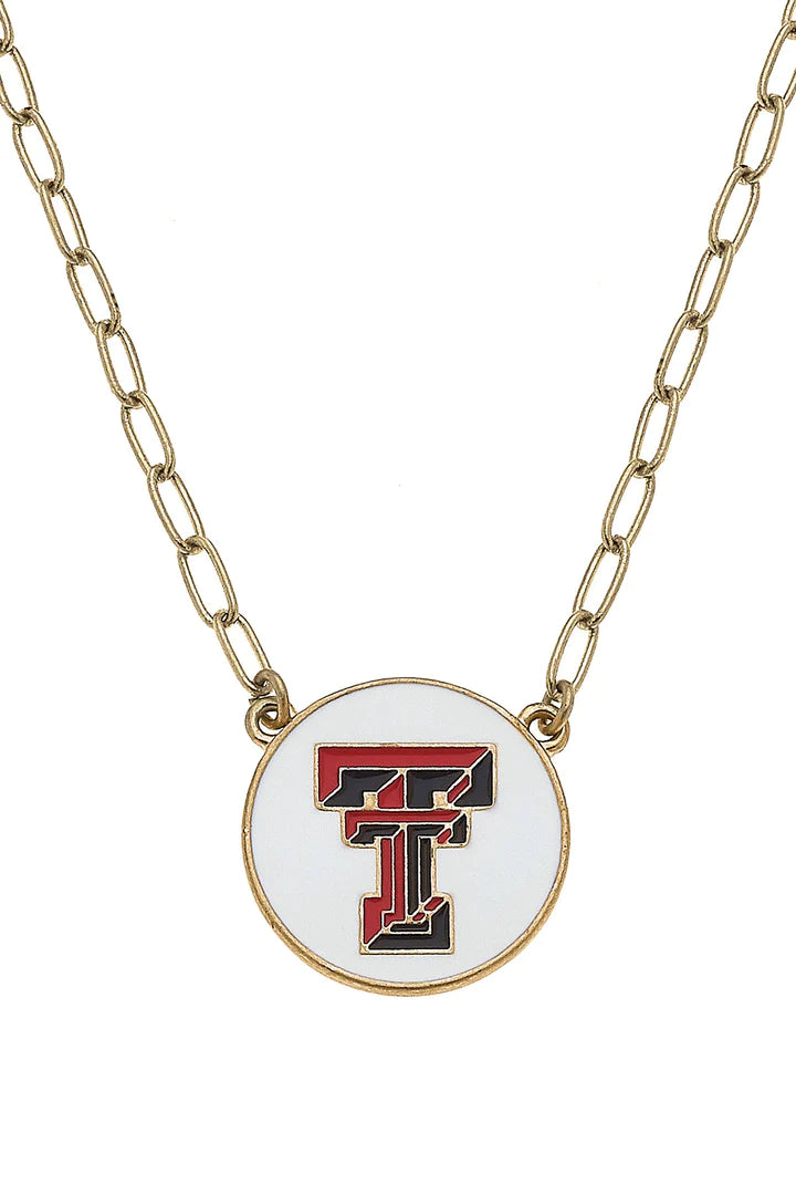 Texas Tech University Logo Necklace