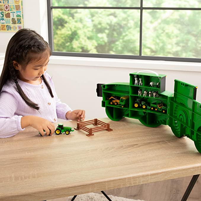 John Deere fun on the go tractor case