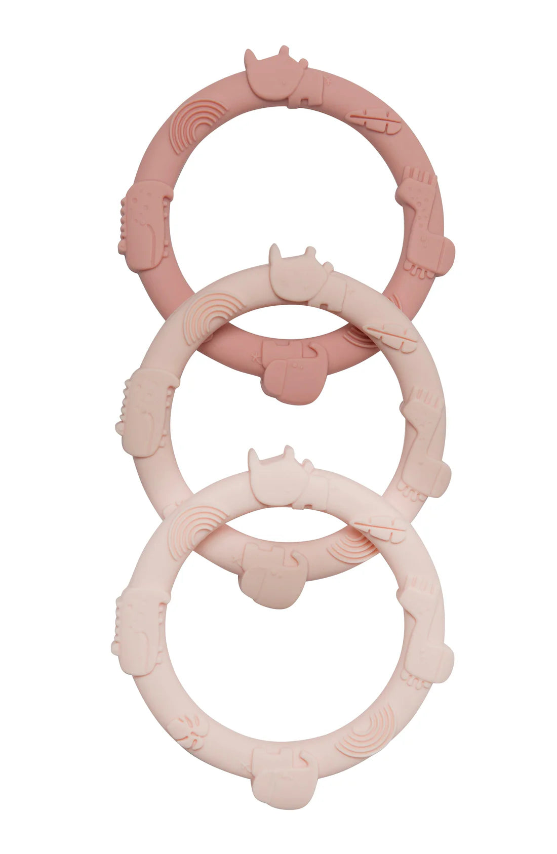 Teething Ring Set-Pink