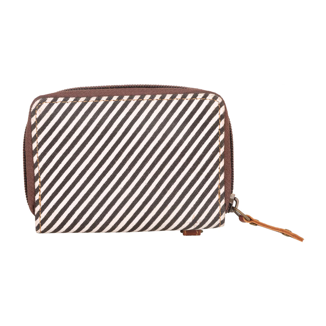 Zip Around Wallet Stripe