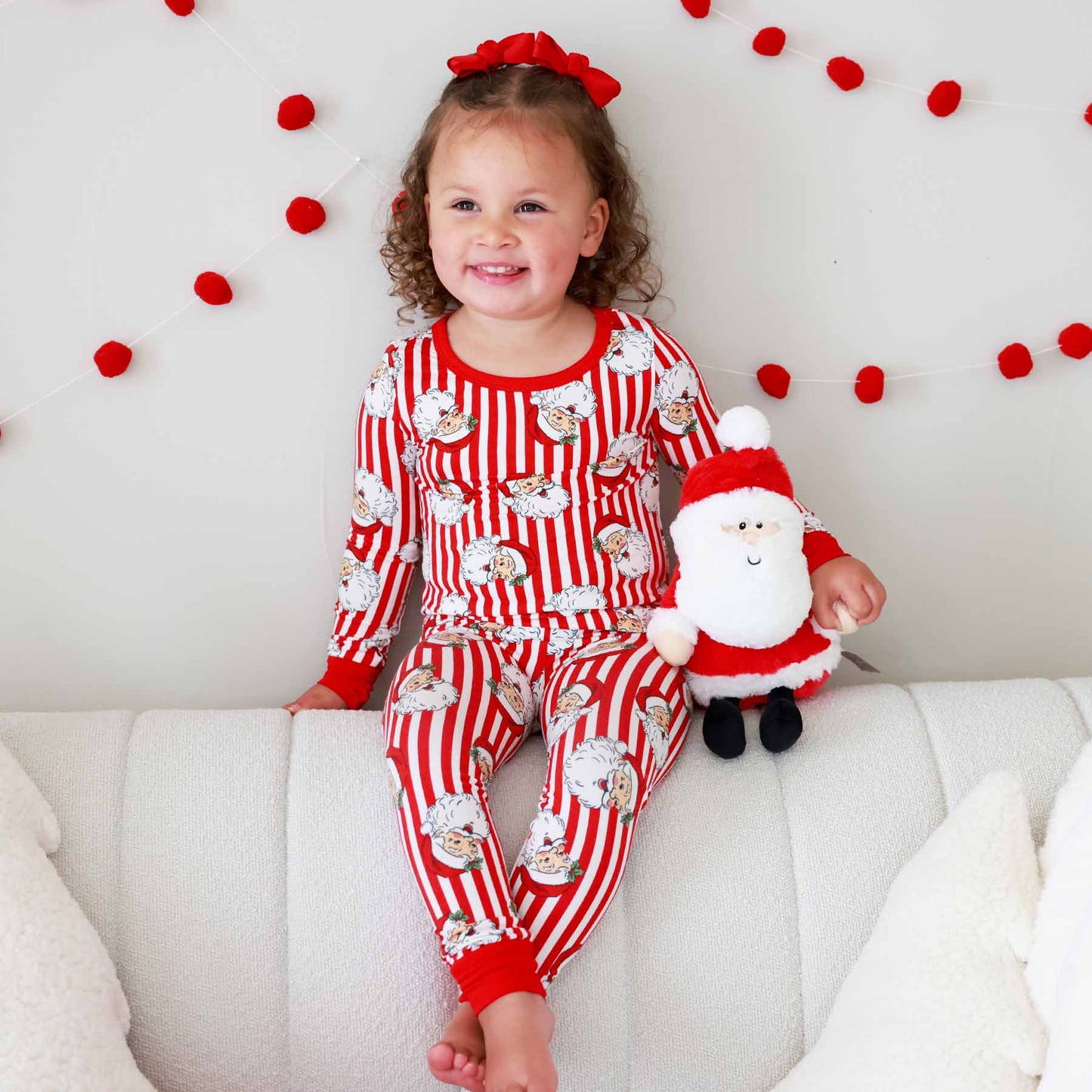 Santa Claus Lane Two Piece PJ Set