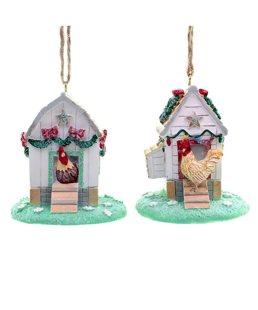 Chicken Coop Ornament
