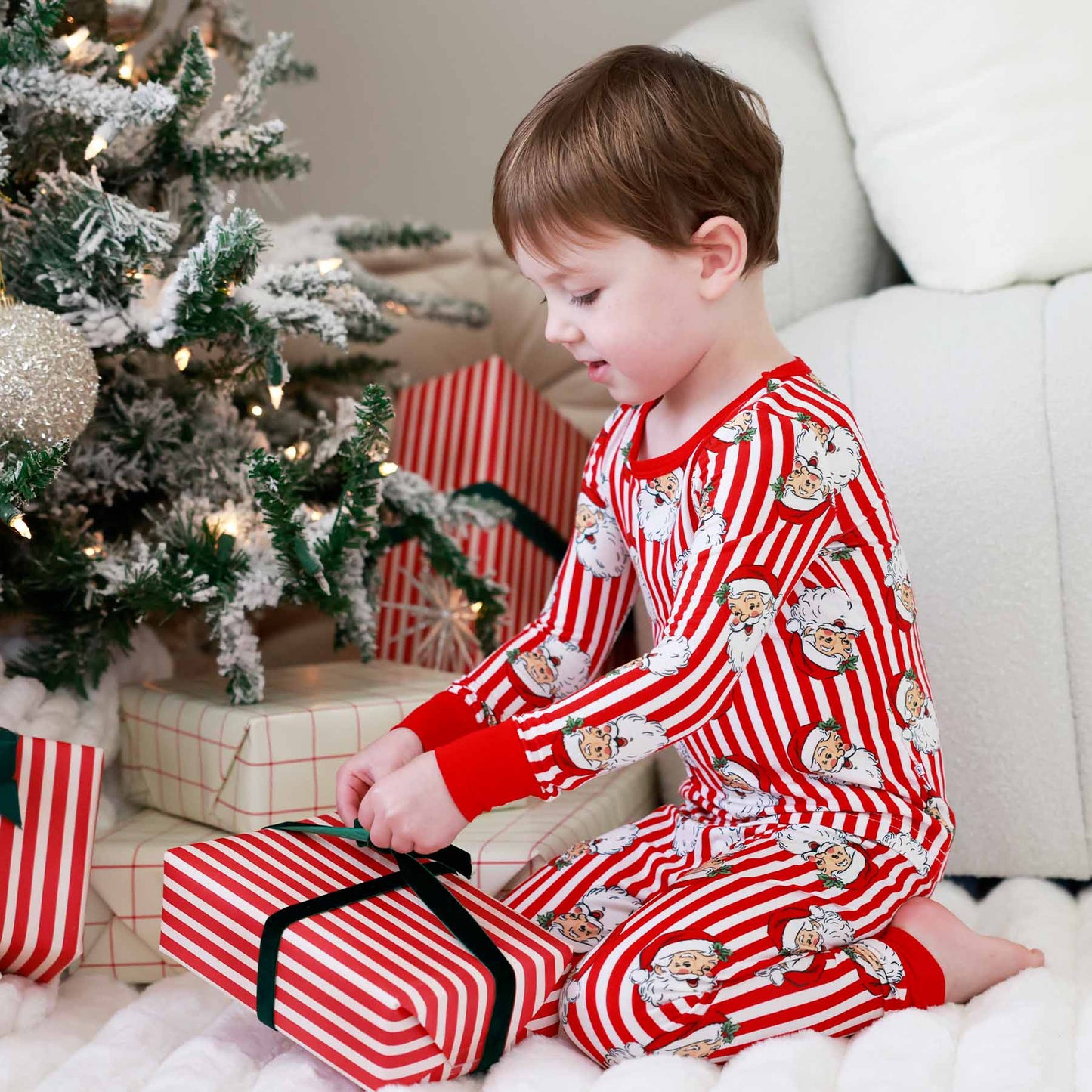 Santa Claus Lane Two Piece PJ Set