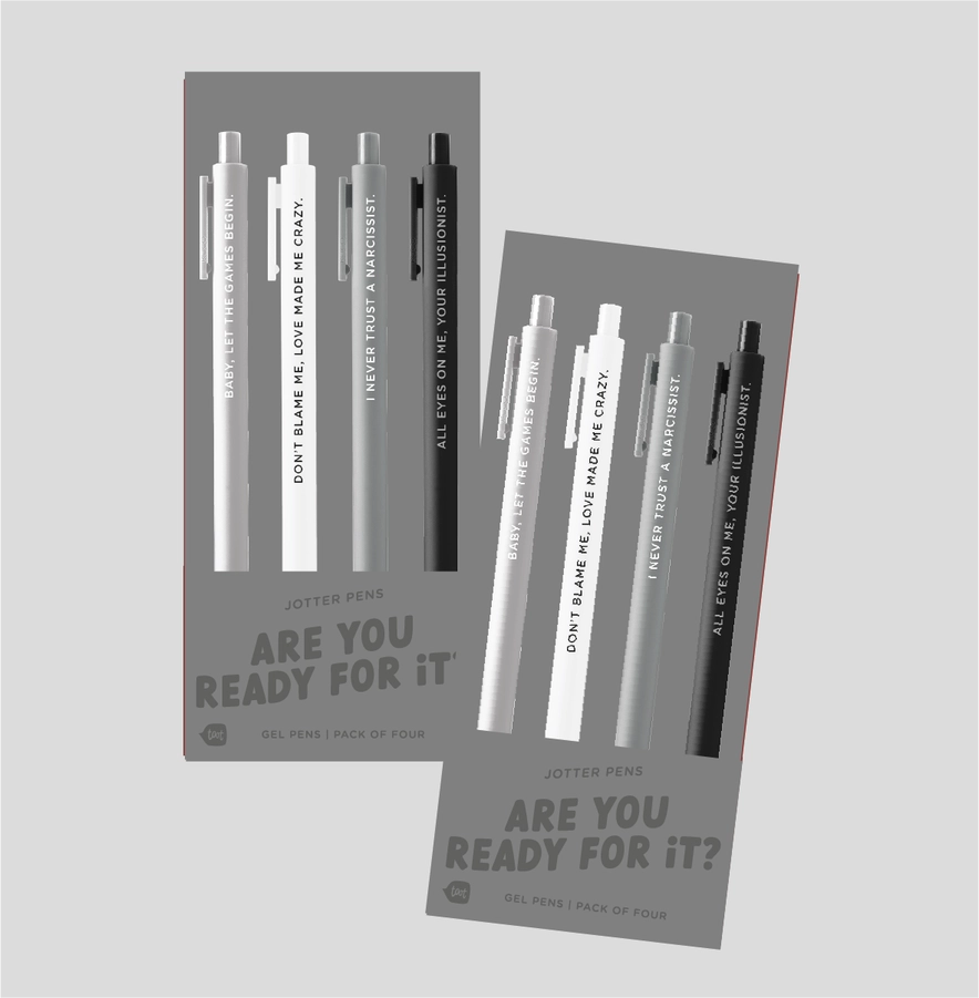 4 Pack Jotters Taylor Swift