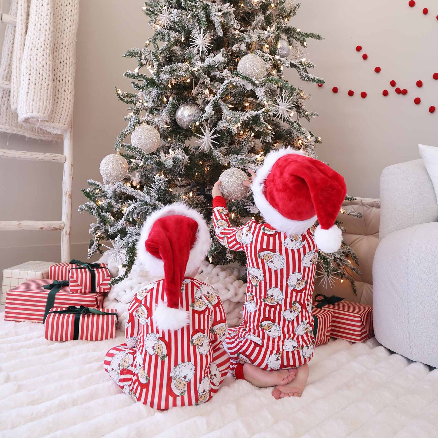 Santa Claus Lane Two Piece PJ Set