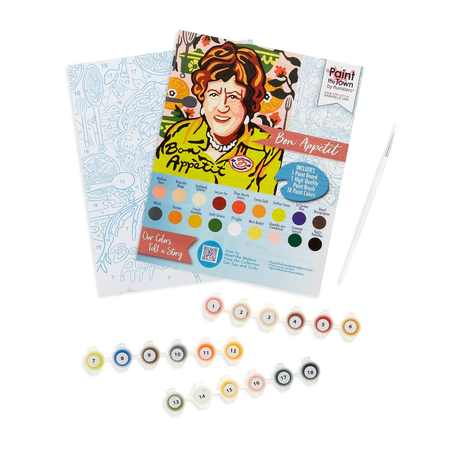 Bon Appètit! Paint by Number Kit