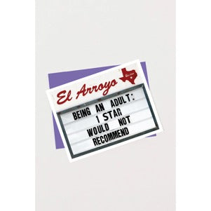 El Arroyo Greeting Card