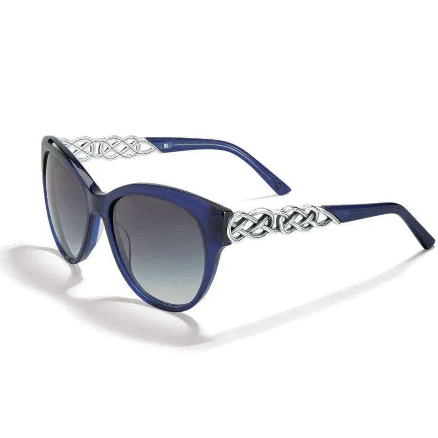 Brighton Sunglasses Interlok Braid Blue Sunglasses