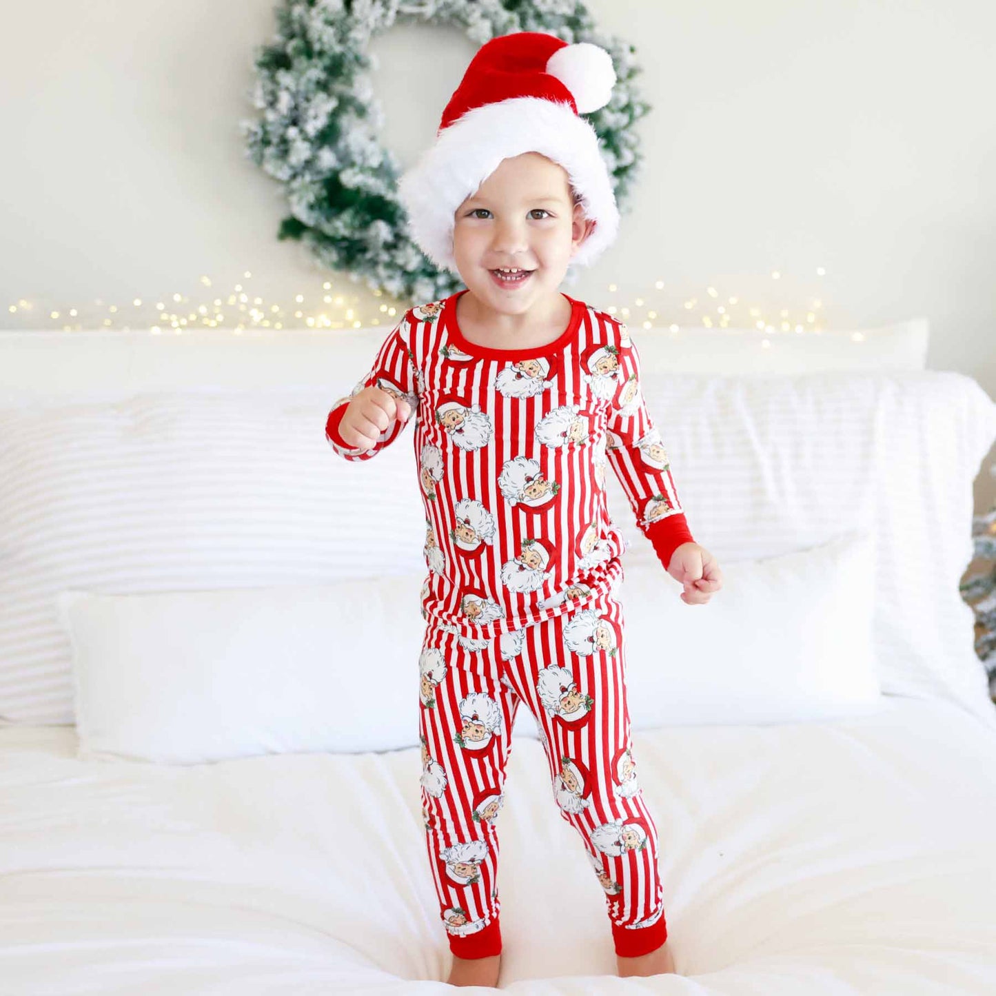 Santa Claus Lane Two Piece PJ Set