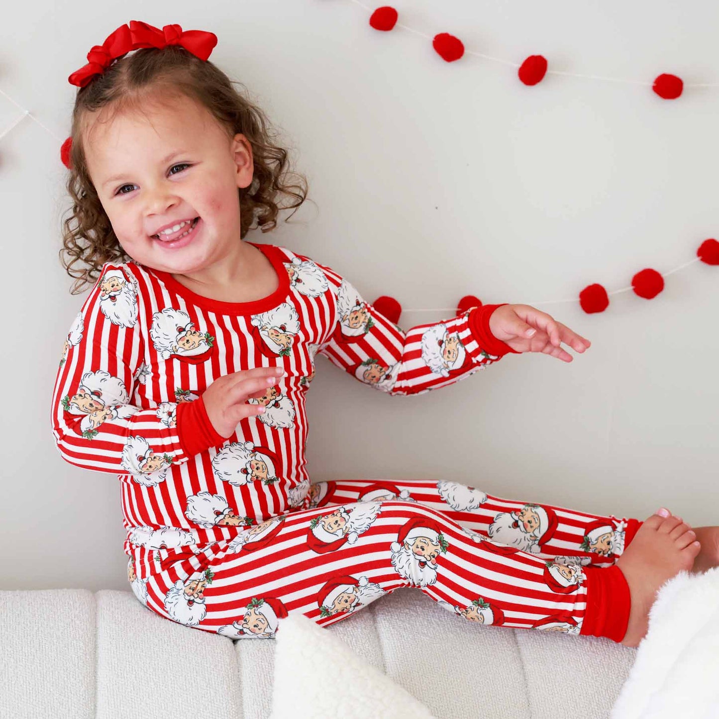 Santa Claus Lane Two Piece PJ Set