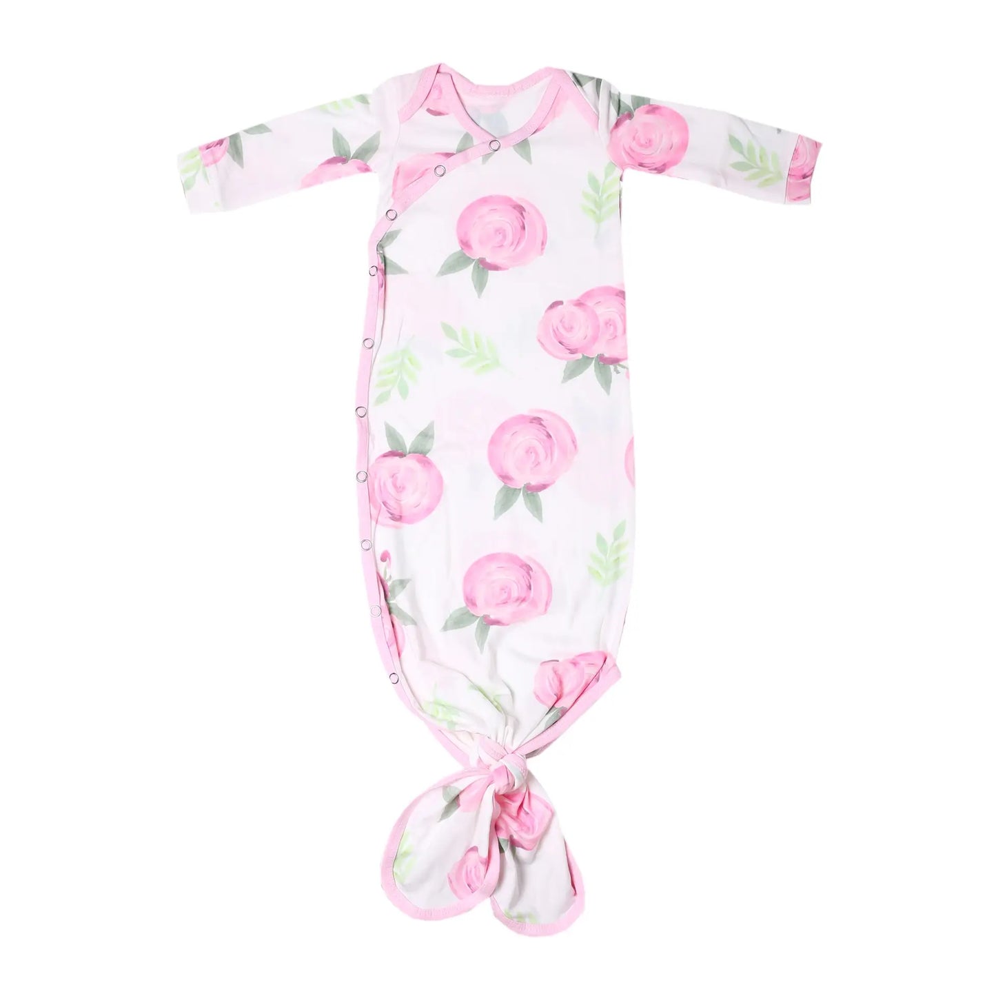 Copper Pearl Newborn Knotted Gown