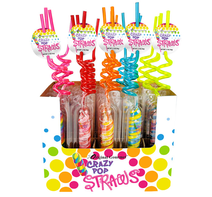 crazy pop straws