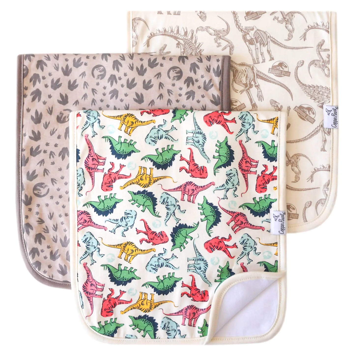 Copper Pearl Premium Burp Cloths