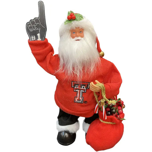Texas Tech Animated Santa