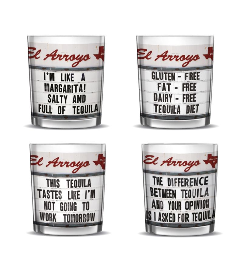 El Arroyo Acyrlic Cups