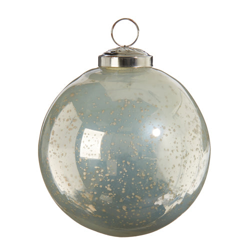 4"Pearl Glass Ball Ornament
