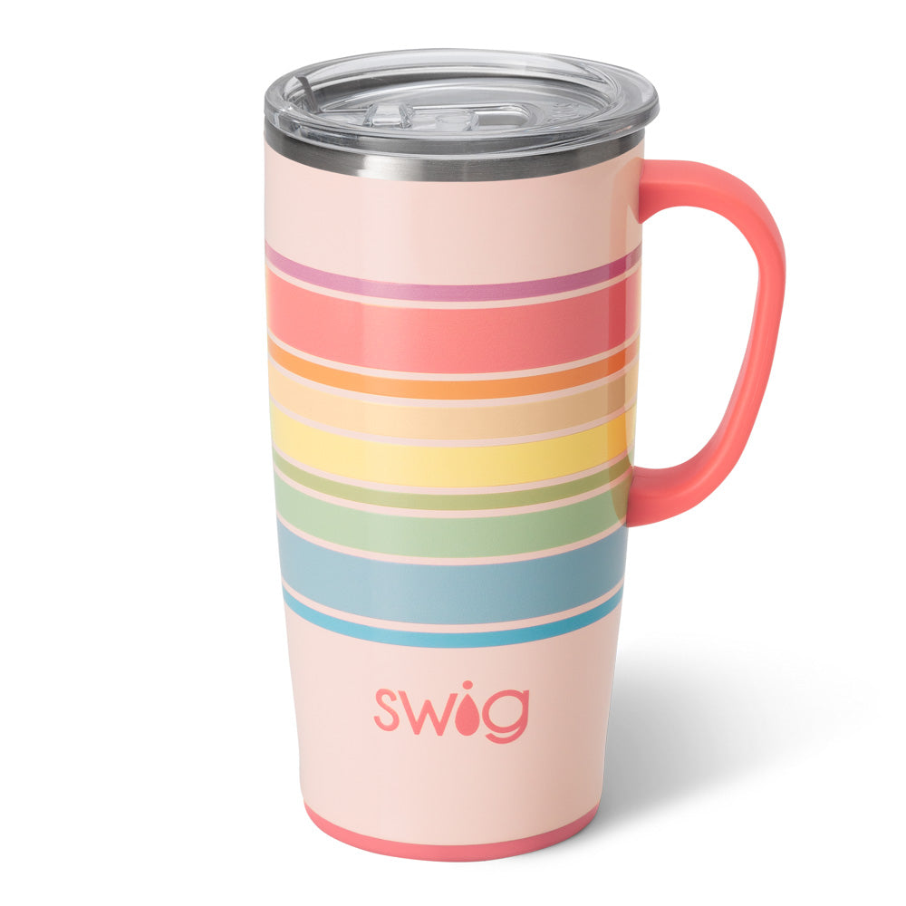 Good vibrations travel mug