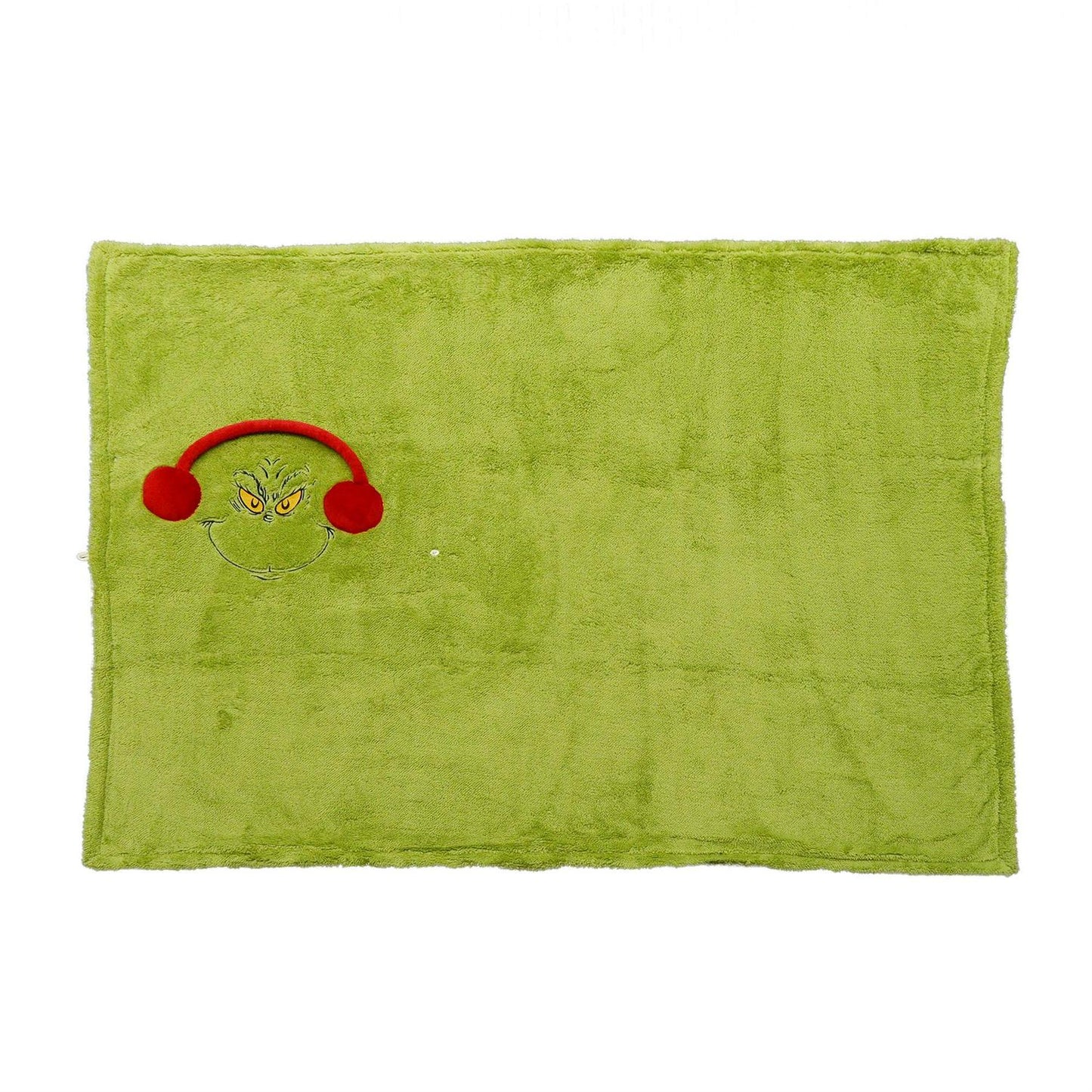 Grinch Snow throw