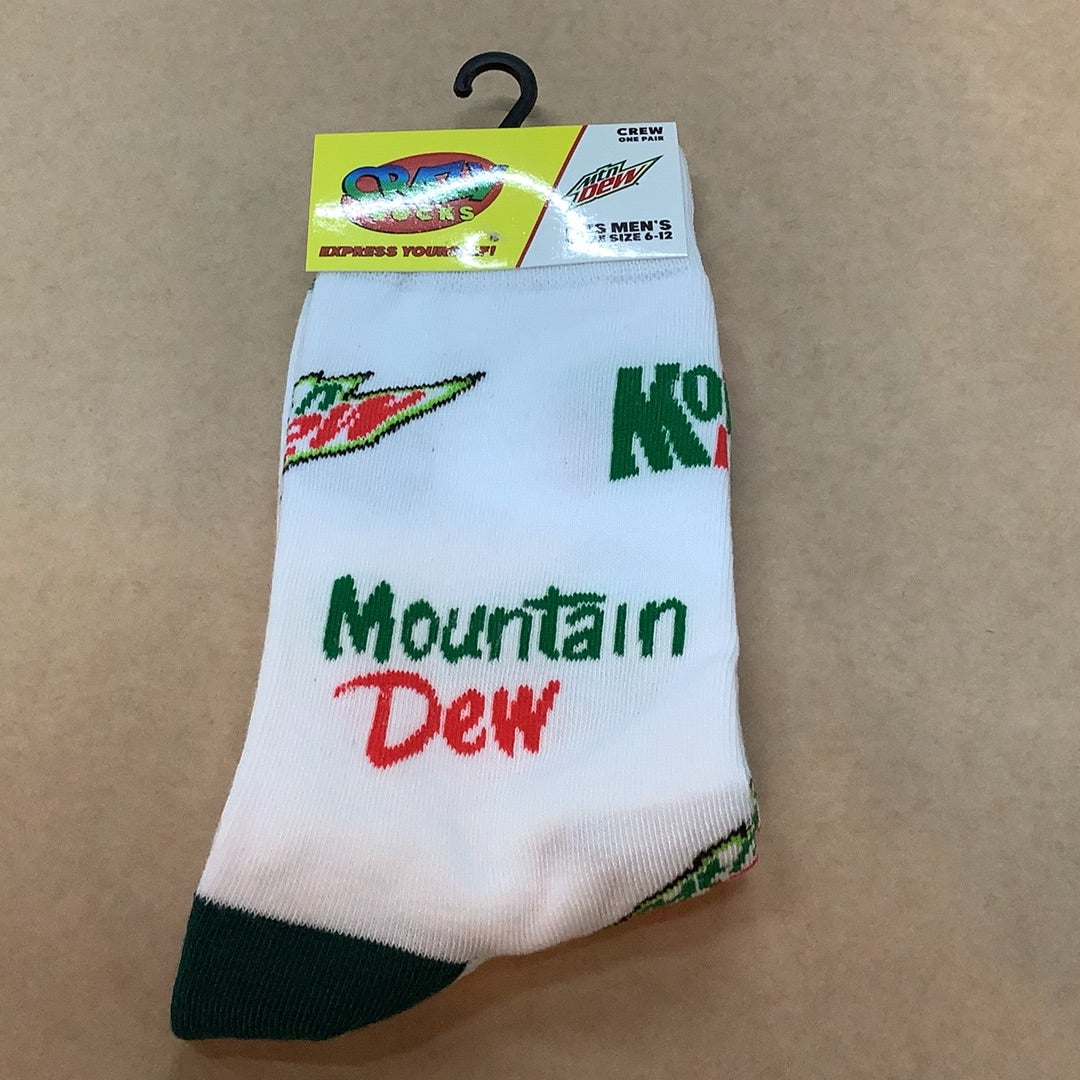 Mountain Dew Socks