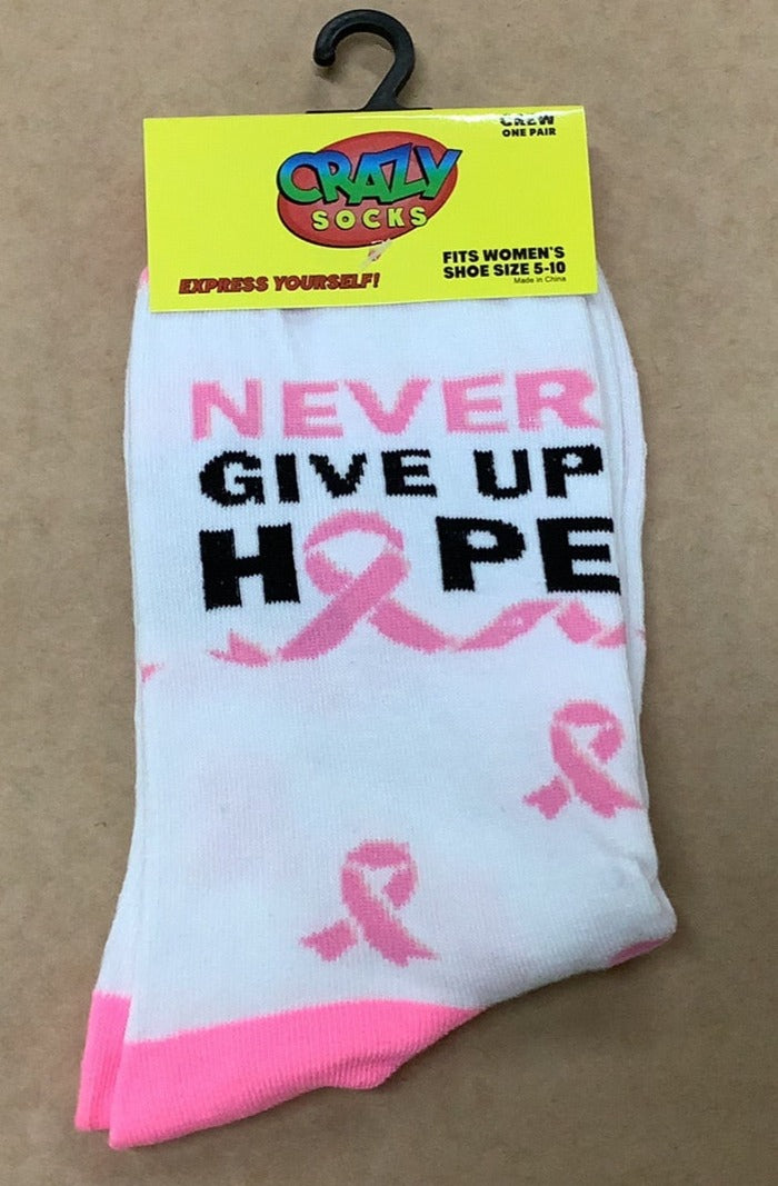 Never Give Up Socks