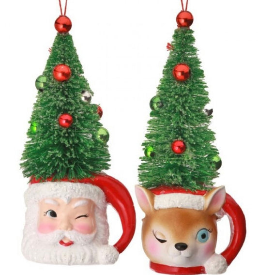 Mug with Tree Ornament