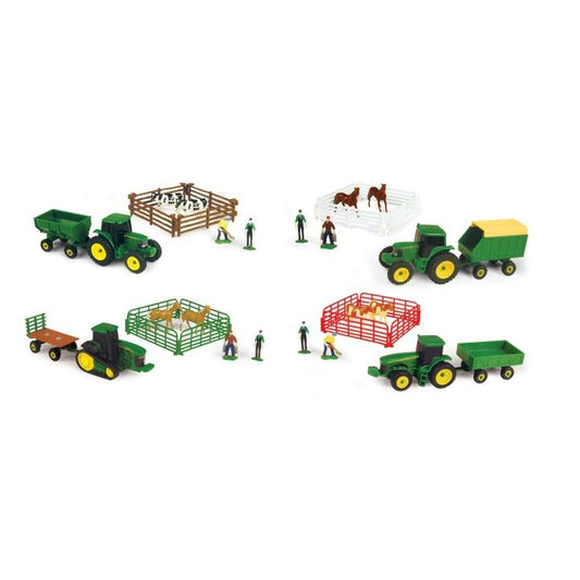 john deere 10 piece farm set