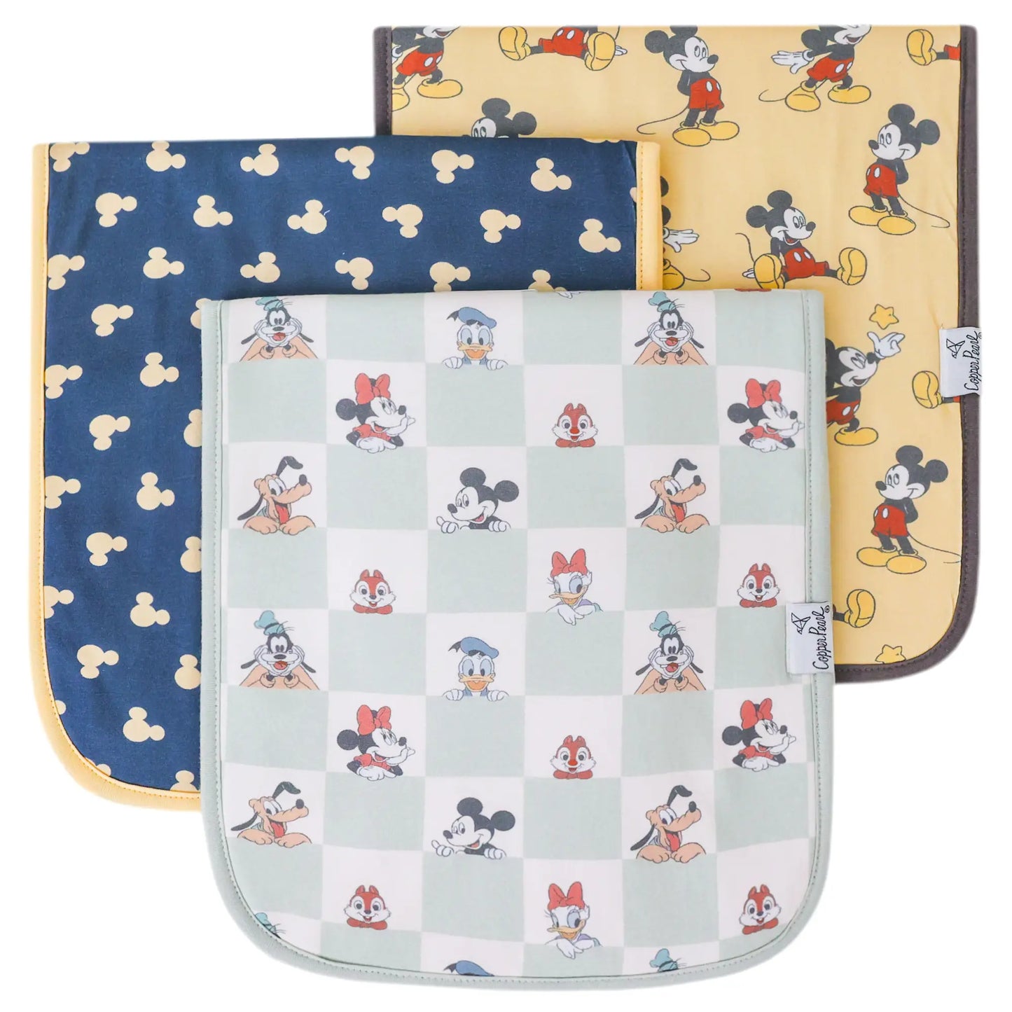 Copper Pearl Premium Burp Cloths