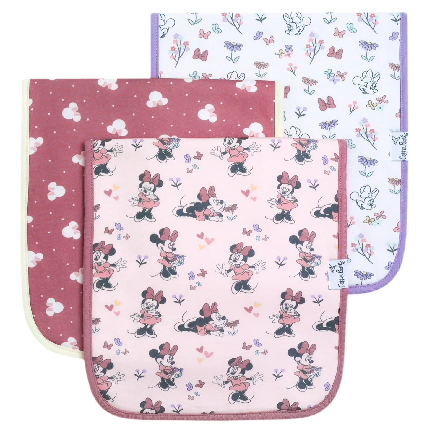 Copper Pearl Premium Burp Cloths