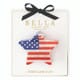 Bella Sleep+Spa Women's Hair Patriotic Star Claw Clip