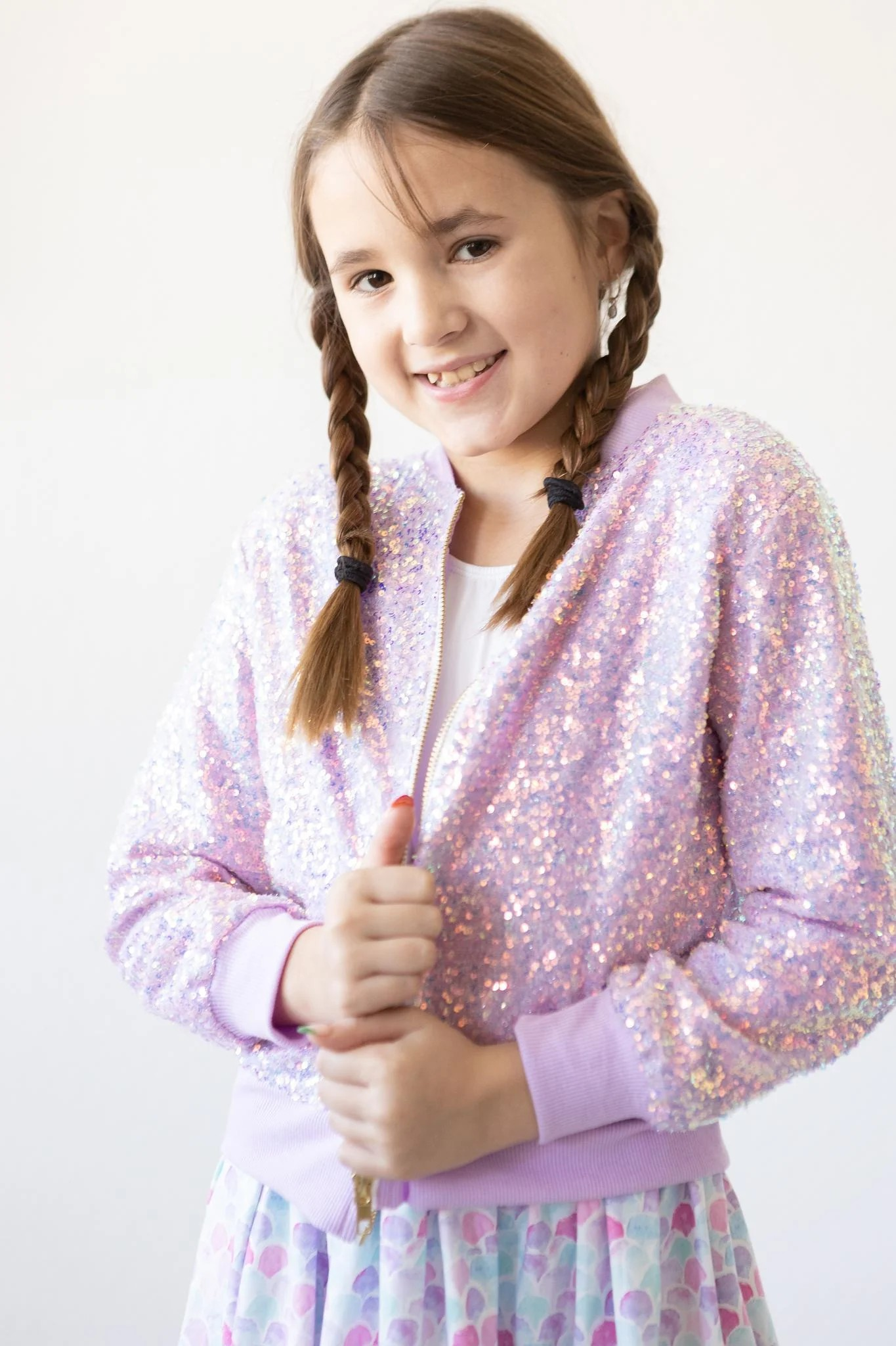 Girl's Sequin Jacket