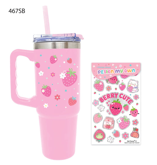 Strawberry Tumbler tall
