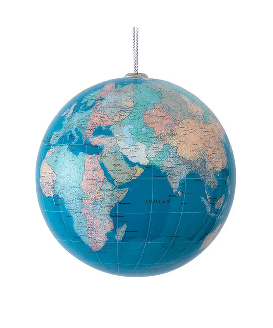 World Globe Ornament