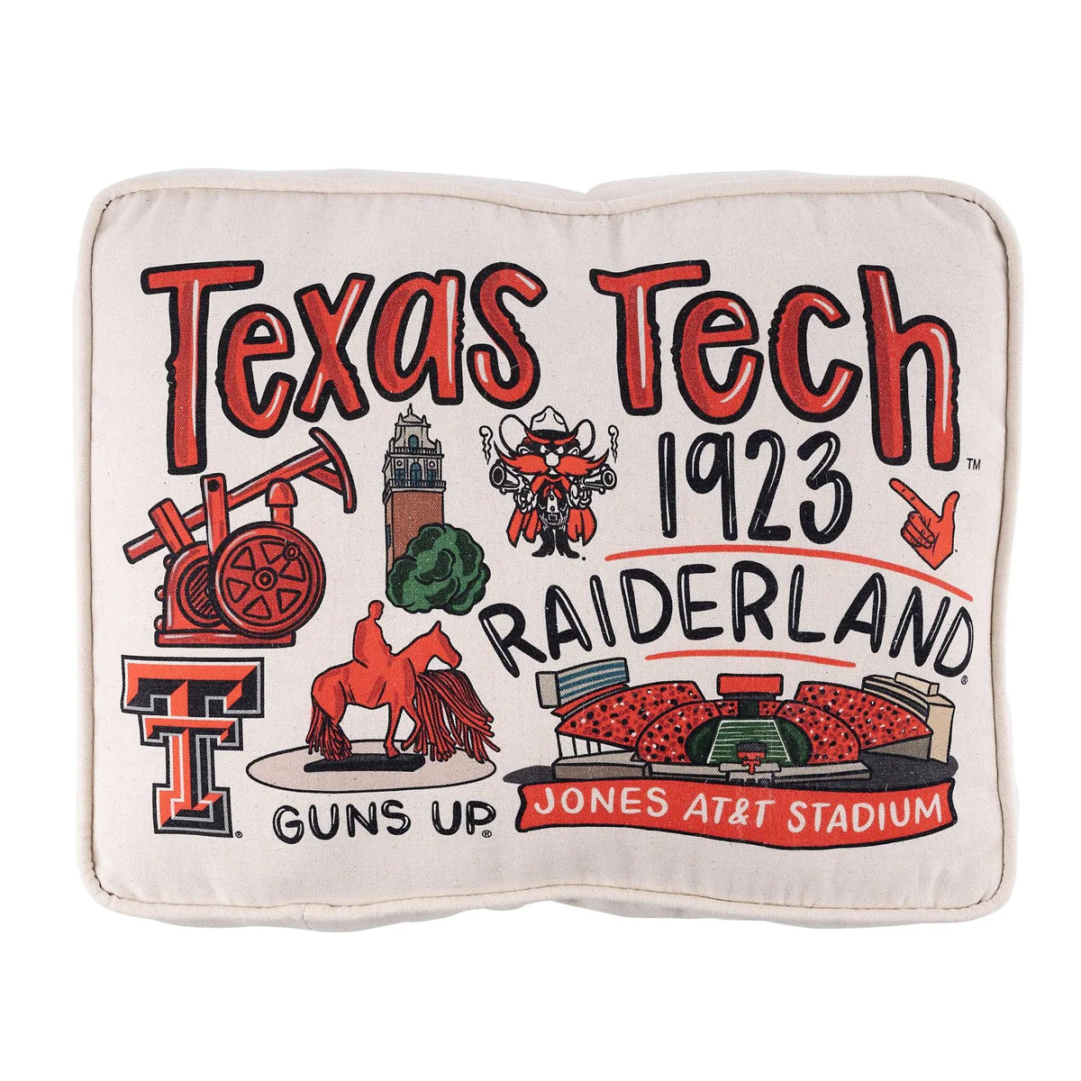 texas tech pillow