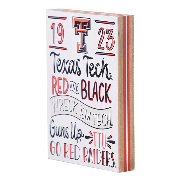 Texas tech spirit block