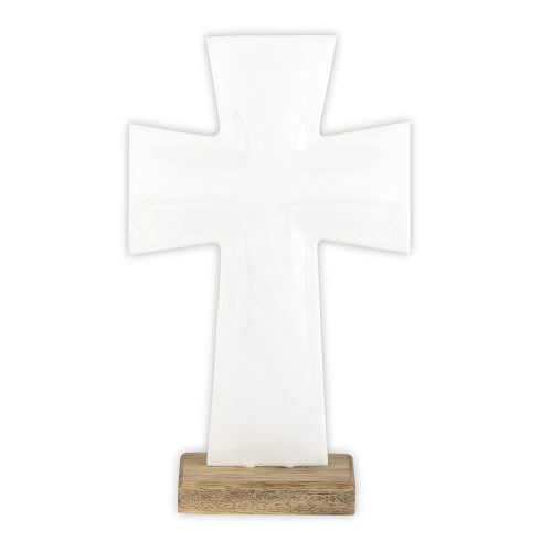 White Enamel Cross