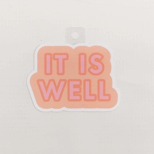 It Is Well Sticker