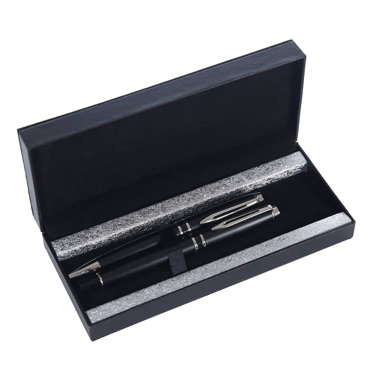 matte black pen set