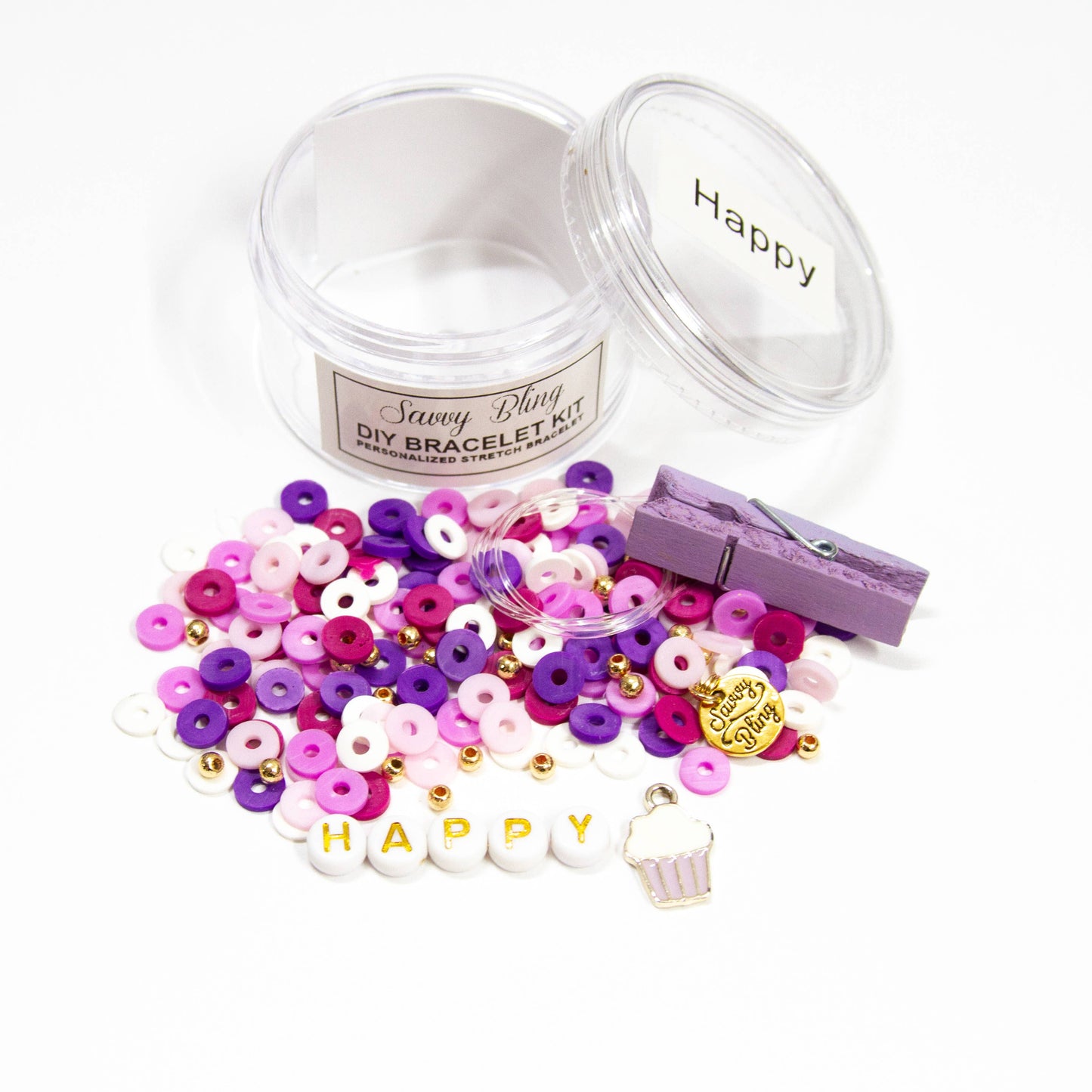 Kids DIY Bracelet Kit-Cupcake