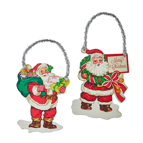 Vintage Santa Ornament