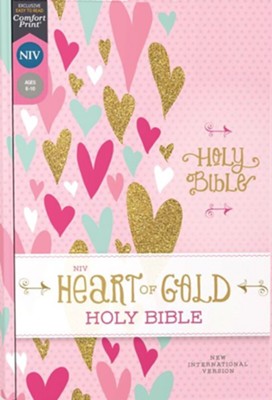 NIV Heart of Gold Holy Bible