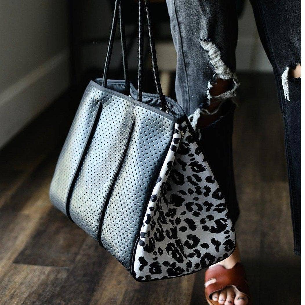 Leopard Neoprene Bag