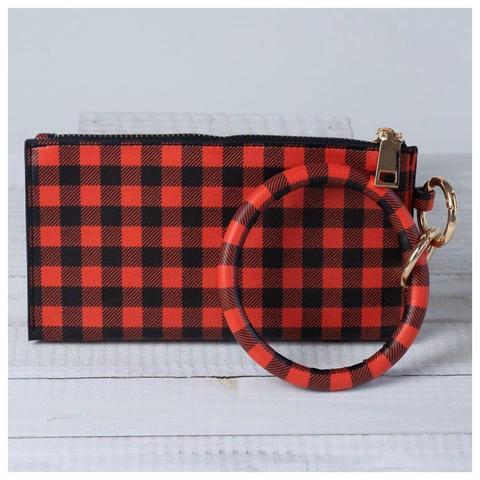 Keychain wallet wristlet
