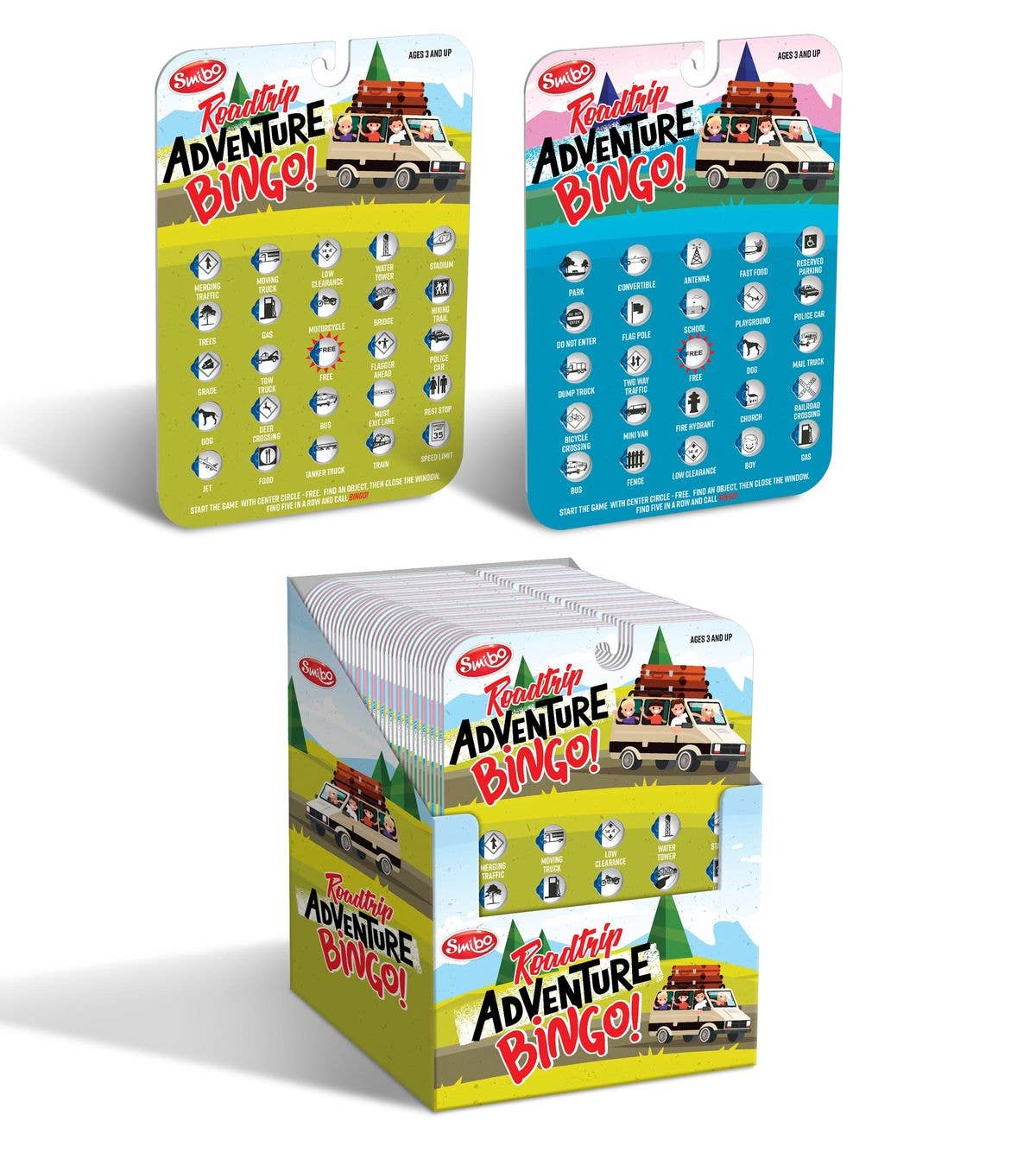 Roadtrip Adventure Bingo
