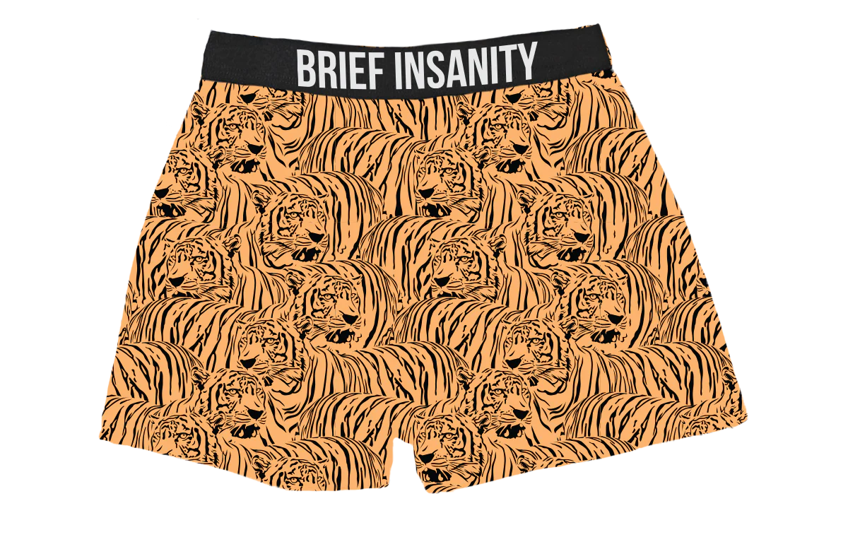 Brief insanity boxer shorts on sale