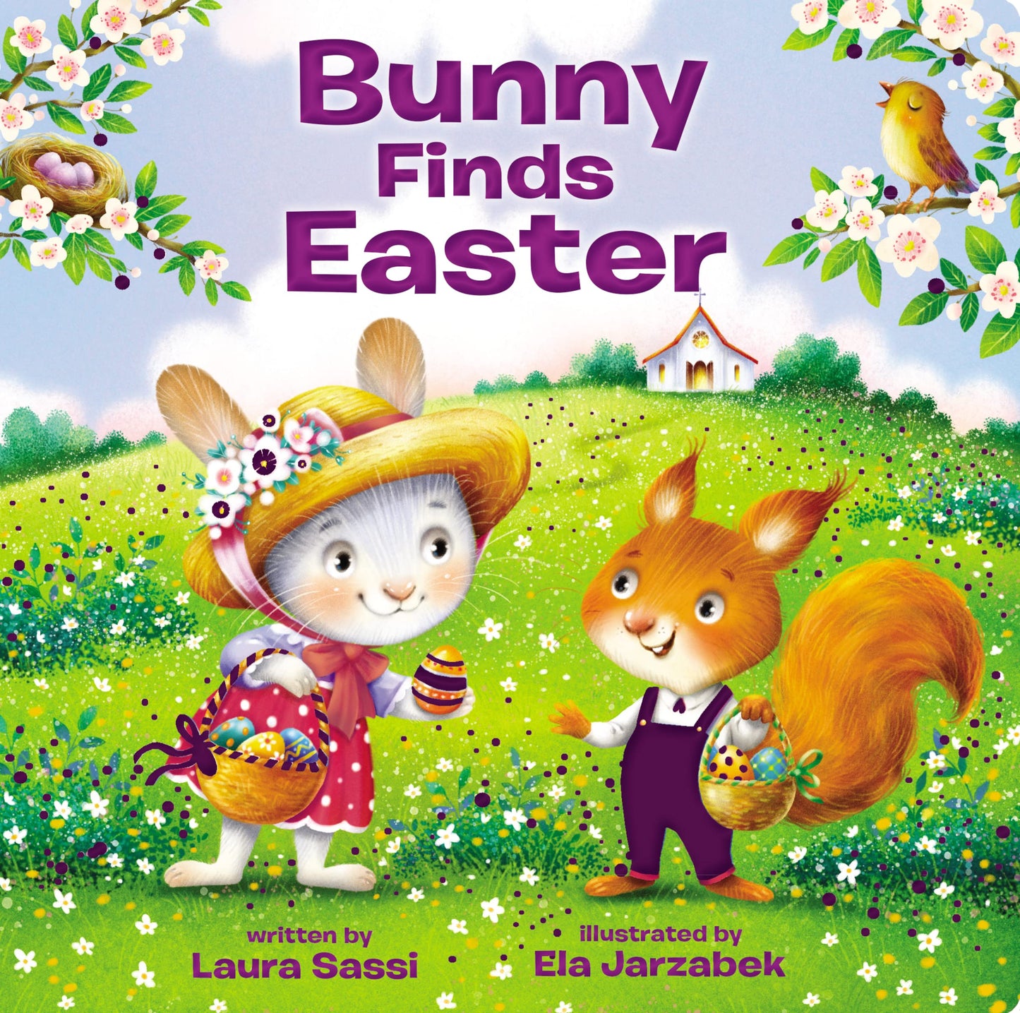 Bunny finds easter